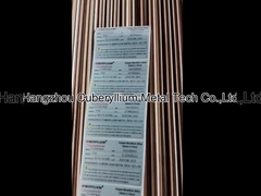 Berillio Rod&Strip&Plate&Wire&Tube di rame C17200 C17300 C17510 C17500
