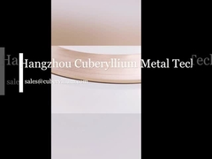 Striscia bronzea del berillio БрБ2 БрБНТ1.9 del nastro bronzeo bronzeo di rame del nastro