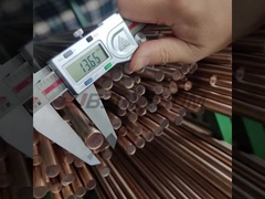 Berillium bronzo BRB2 Barre BRB2 Bar per GOST 15835 Dimensione 3mm 10mm 20mm 50mm 60mm